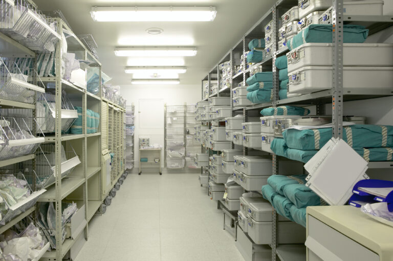 Hospital supply room