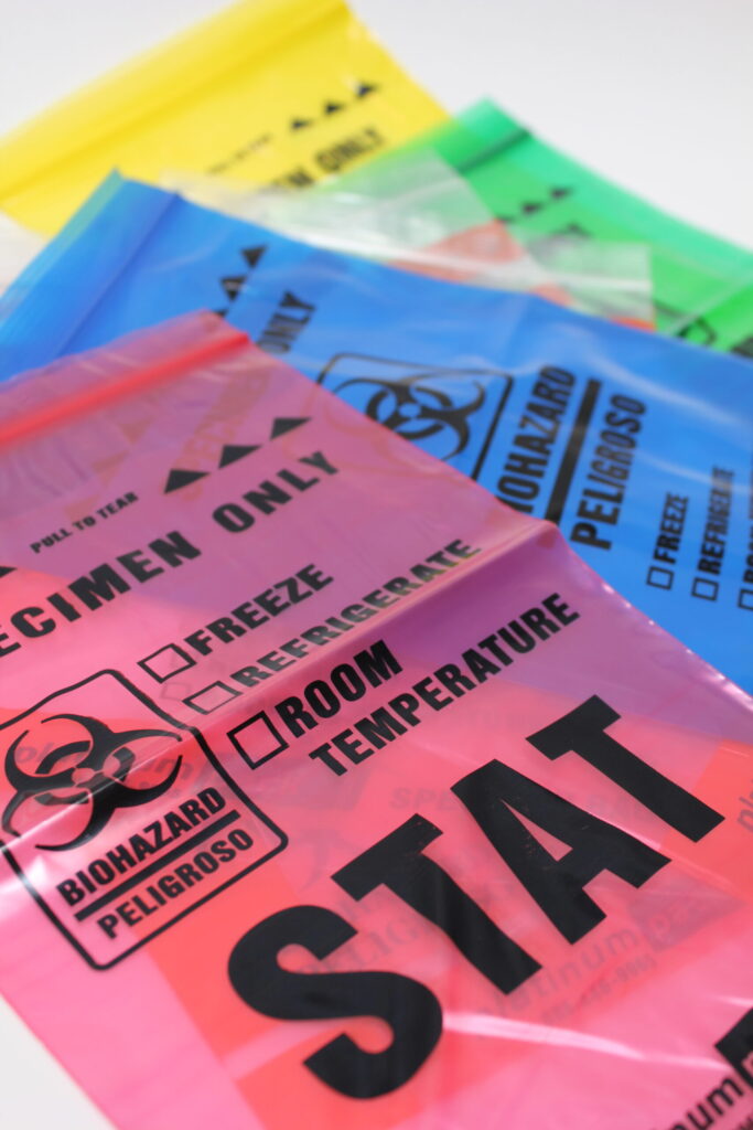Biohazard bags